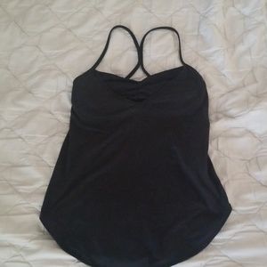 Lululemon tank top with bra